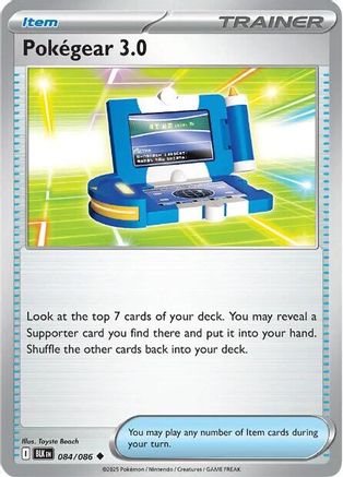 Pokegear 3.0 084  SV Black Bolt - Uncommon
