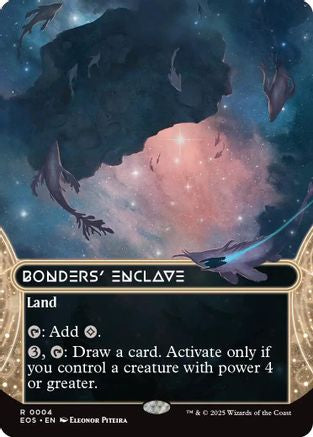 Bonders' Enclave (0004) (Borderless) (EOS-004) - Edge of Eternities: Stellar Sights