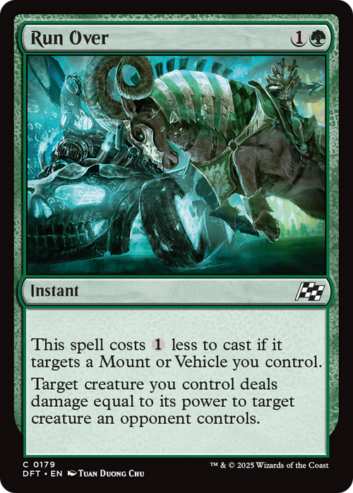 Run Over (DFT-179) - Aetherdrift Foil