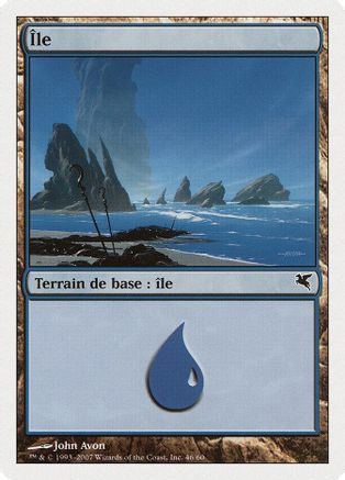 Island (French) - "Ile" (E46) (PSAL-E46) - Magic Encyclopedia 2005 (Salvat/Hachette)