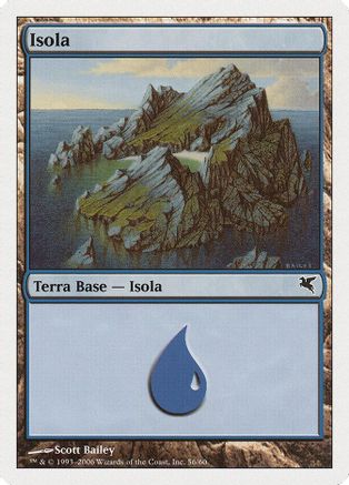 Island (Italian) - "Isola" (H56) (PSAL-H56) - Magic Encyclopedia 2005 (Salvat/Hachette)