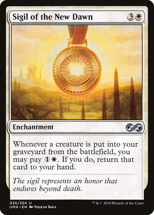 Sigil of the New Dawn (UMA-035) - Ultimate Masters Foil