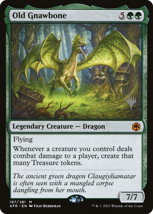 Old Gnawbone (PPAFR-197P) - Adventures in the Forgotten Realms Promos Foil