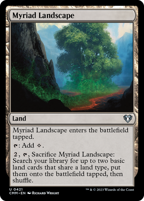 Myriad Landscape (CMM-421) - Commander Masters