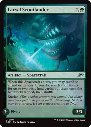 Larval Scoutlander (EOE-194) - Edge of Eternities