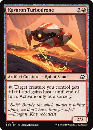 Kavaron Turbodrone (EOE-141) - Edge of Eternities Foil