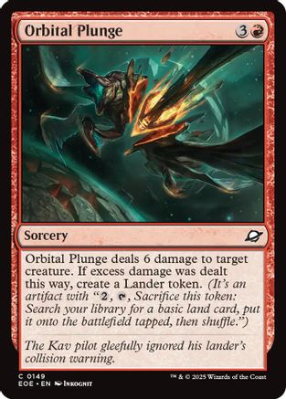 Orbital Plunge (EOE-149) - Edge of Eternities