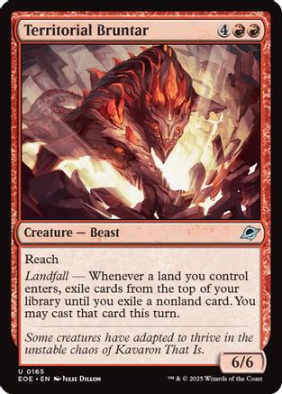 Territorial Bruntar (EOE-165) - Edge of Eternities