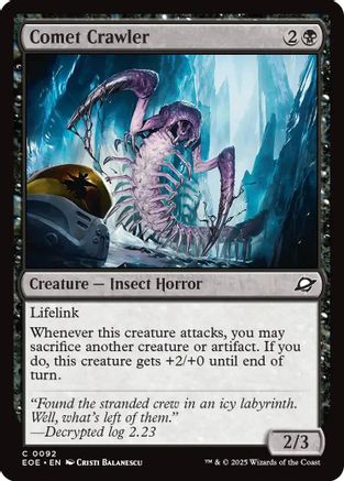 Comet Crawler (EOE-092) - Edge of Eternities Foil