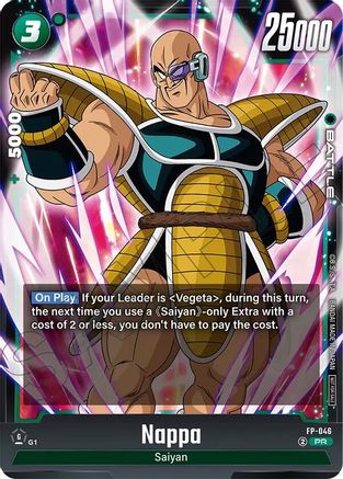 Nappa - FP-046 (Tournament Pack 07) (FP-046) - Tournament and Championship Promos