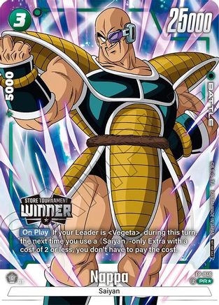 Nappa - FP-046 (Tournament Pack -Winner- 07) (FP-046) - Tournament and Championship Promos Holofoil