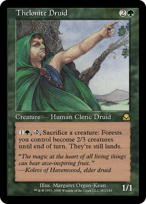 Thelonite Druid (ME2-182) - Masters Edition II Foil