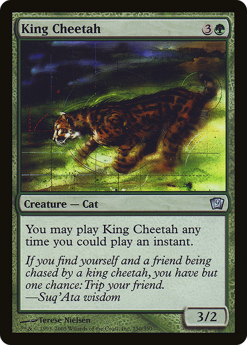 King Cheetah (9ED-250) - 9th Edition Foil