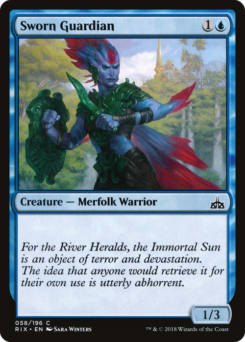 Sworn Guardian (RIX-058) - Rivals of Ixalan