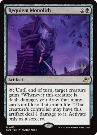 Requiem Monolith (PPEOE-113) - Promo Pack: Edge of Eternities