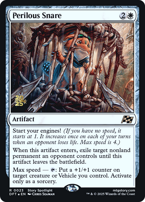 Perilous Snare (PRE-23S) - Prerelease Cards Foil
