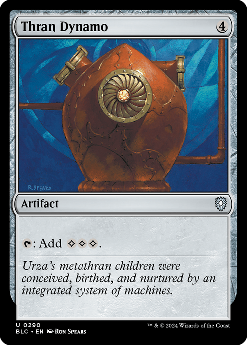 Thran Dynamo (BLC-290) - Bloomburrow Commander