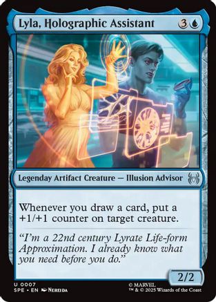 Lyla, Holographic Assistant (SPE-007) - Marvel's Spider-Man: Eternal-Legal
