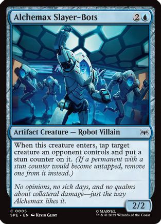 Alchemax Slayer-Bots (SPE-005) - Marvel's Spider-Man: Eternal-Legal Foil