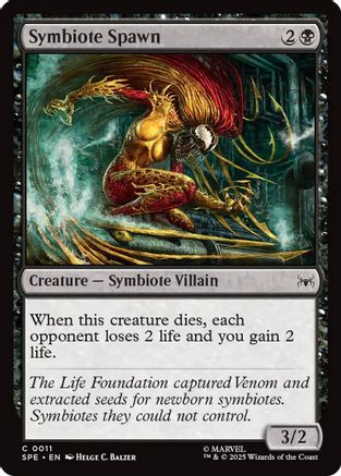 Symbiote Spawn (SPE-011) - Marvel's Spider-Man: Eternal-Legal Foil