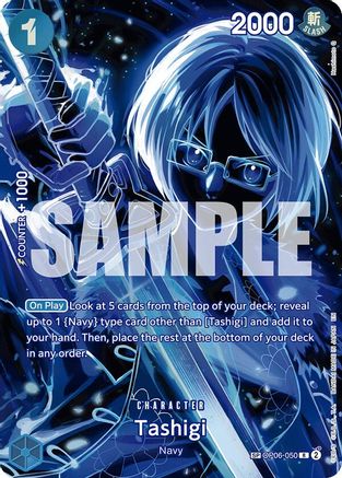 Tashigi (SP) (OP06-050) - Legacy of the Master Foil