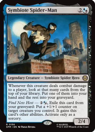 Symbiote Spider-Man (SPM-156) - Marvel's Spider-Man Foil