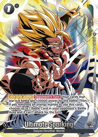 Ultimate Sparking - FB05-115 (Reprint) (FB05-115) - Fusion World Promotion Cards and Packs Holofoil