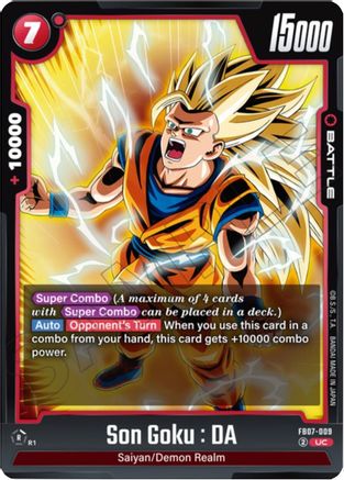 Son Goku : DA - FB07-009 (FB07-009) - Wish For Shenron