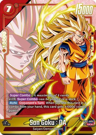 Son Goku : DA - FB07-009 (Alternate Art) (FB07-009) - Wish For Shenron Holofoil