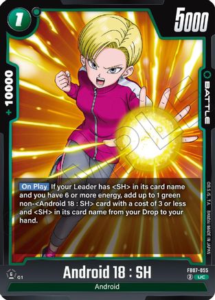Android 18 : SH (FB07-055) - Wish For Shenron