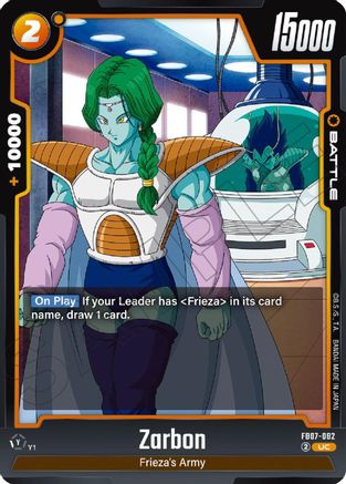 Zarbon (FB07-082) - Wish For Shenron