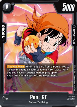 Pan : GT (FB07-110) - Wish For Shenron