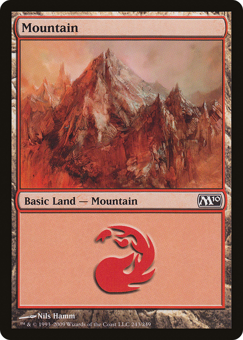 Mountain (243) (M10-243) - Magic 2010