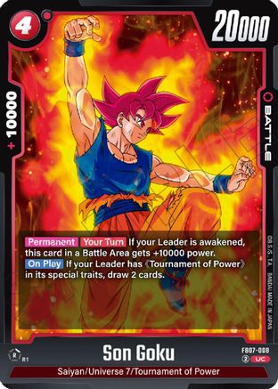 Son Goku - FB07-008 (FB07-008) - Wish For Shenron