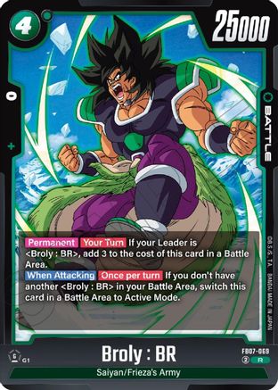 Broly : BR (FB07-069) - Wish For Shenron Holofoil