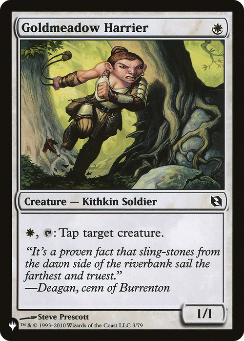 Goldmeadow Harrier (LIST-DDF-3) - The List