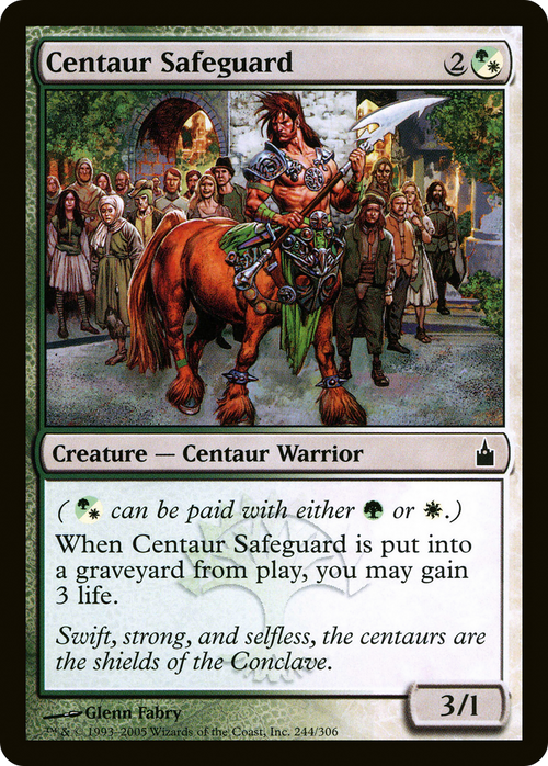Centaur Safeguard (RAV-244) - Ravnica: City of Guilds