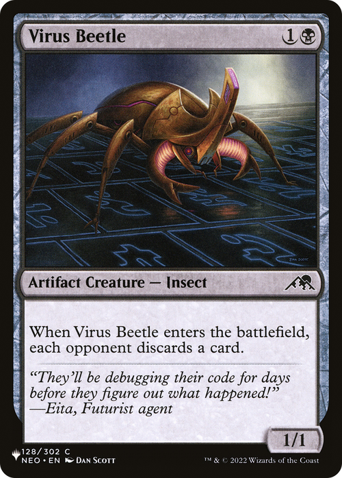 Virus Beetle (LIST-NEO-128) - The List