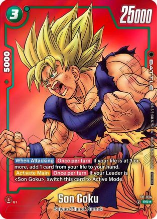 Son Goku - FP-034 (Limited Pack MANGA Version 01) (FP-034) - Tournament and Championship Promos Holofoil