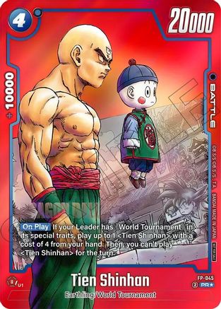 Tien Shinhan - FP-045 (Limited Pack MANGA Version 01) (FP-045) - Tournament and Championship Promos Holofoil
