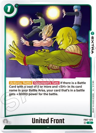 United Front (FB07-070) - Wish For Shenron