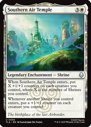 Southern Air Temple (TLA-036) - Avatar: The Last Airbender Foil
