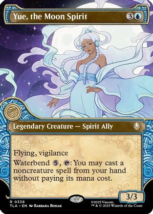 Yue, the Moon Spirit (Showcase) (TLA-338) - Avatar: The Last Airbender
