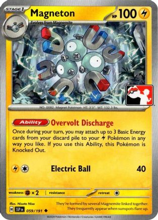 Magneton 059/191  Prize Pack Series Cards - Uncommon