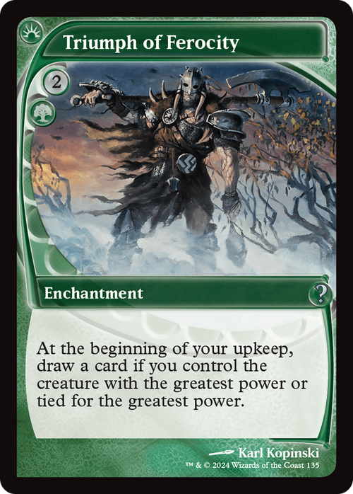 Triumph of Ferocity (Future Sight) (MB2-135) - Mystery Booster 2