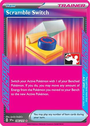 Scramble Switch 186/191  - Holofoil Prize Pack Series Cards - ACE SPEC Rare