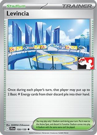 Levincia 150/159  - Holofoil Prize Pack Series Cards - Uncommon