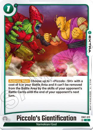 Piccolo's Giantification (FB07-072) - Wish For Shenron