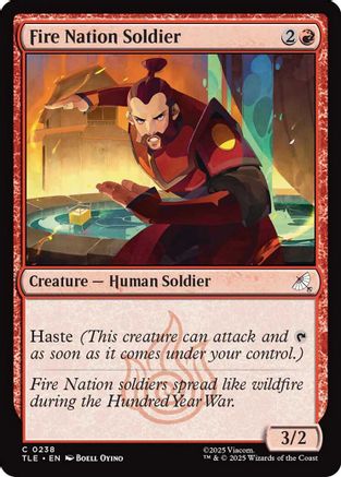 Fire Nation Soldier (0238) (TLE-238) - Avatar: The Last Airbender: Eternal-Legal