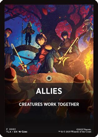 Allies Theme Card (TLA-001) - Avatar: The Last Airbender: Eternal-Legal